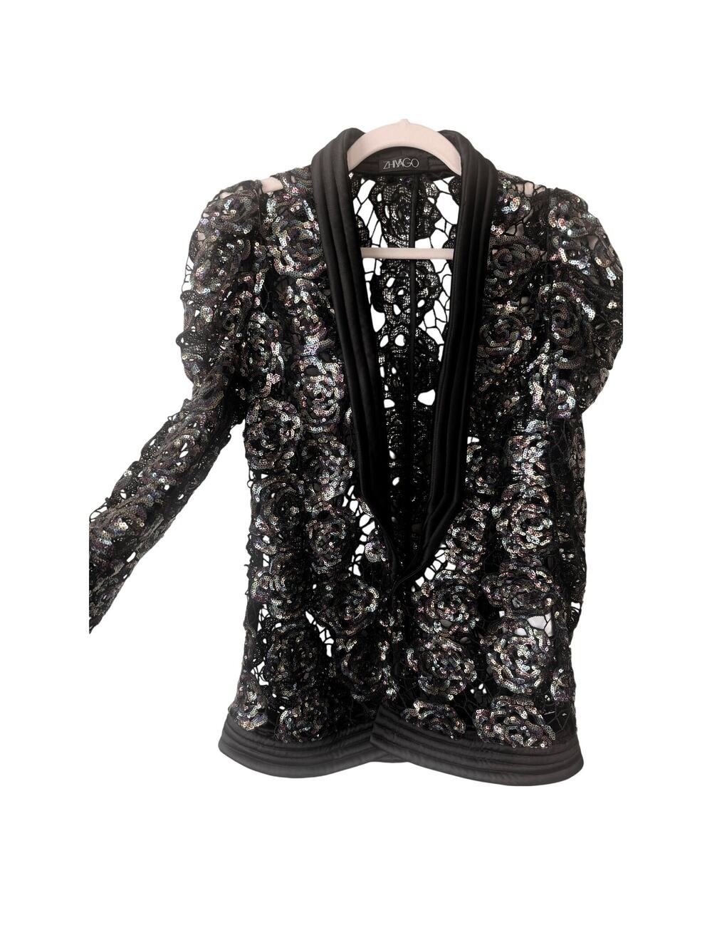 Zhivago Miami Nights Sequin Lace Blazer Size 2 ( XS )